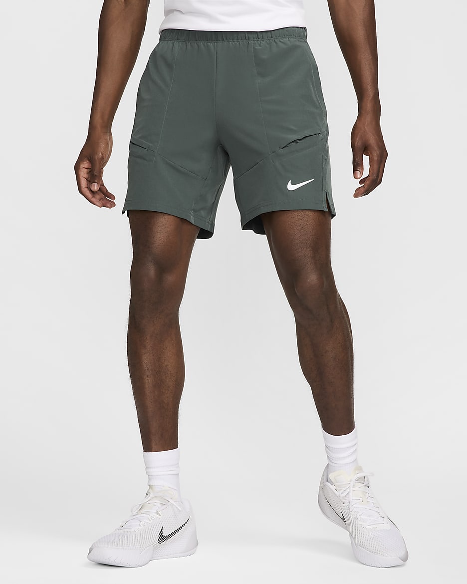 Short de tennis Dri FIT 18 cm NikeCourt Advantage pour homme. Nike LU